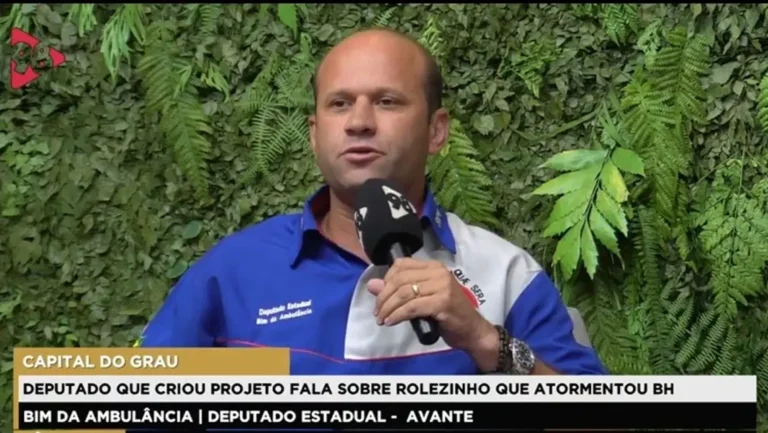 Deputado Bim da Ambulância quer legalizar o Grau, infração de trânsito segundo a lei brasileira