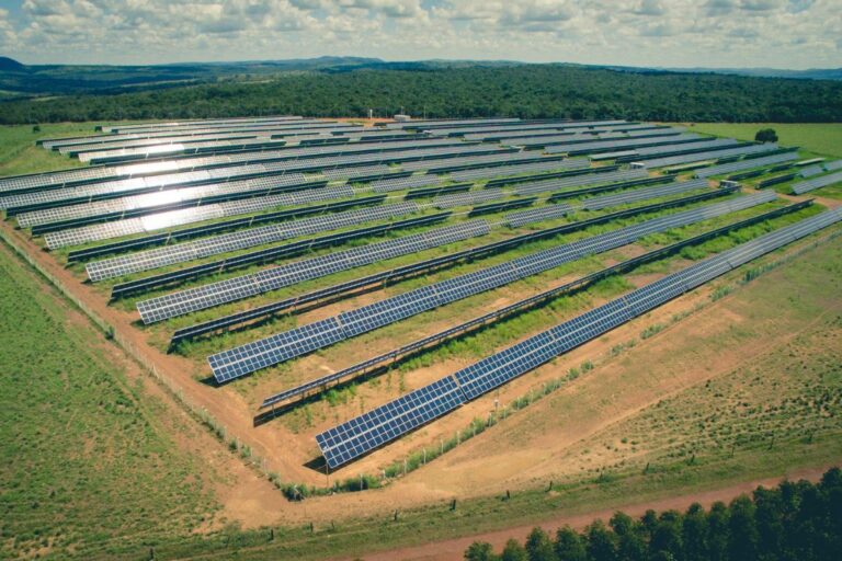 vista aérea de uma das usinas da CMU Comercializadora de Energia