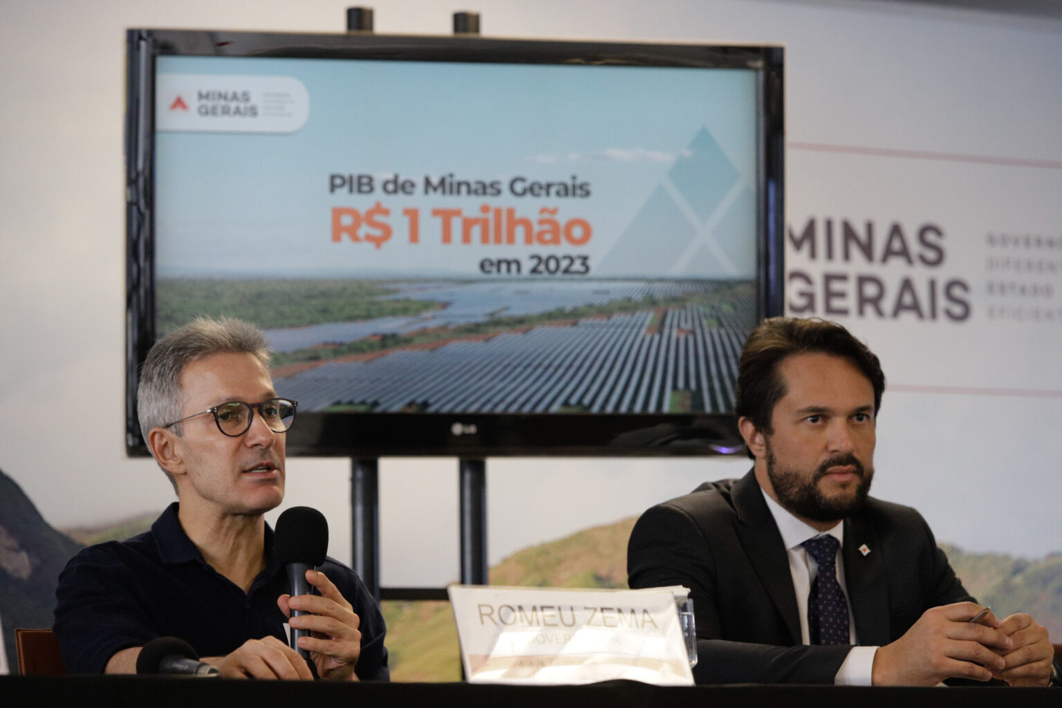 Resultados foram divulgados pelo governador Romeu Zema (Novo), em entrevista coletiva na Cidade Administrativa. O secretário de desenvolvimento econômico, Fernando Passalio, destacou as ações do estado