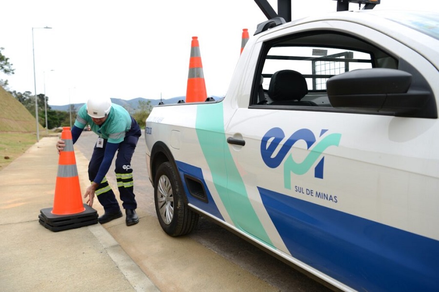 Atuação do Grupo EPR em estradas do Sul de Minas Gerais