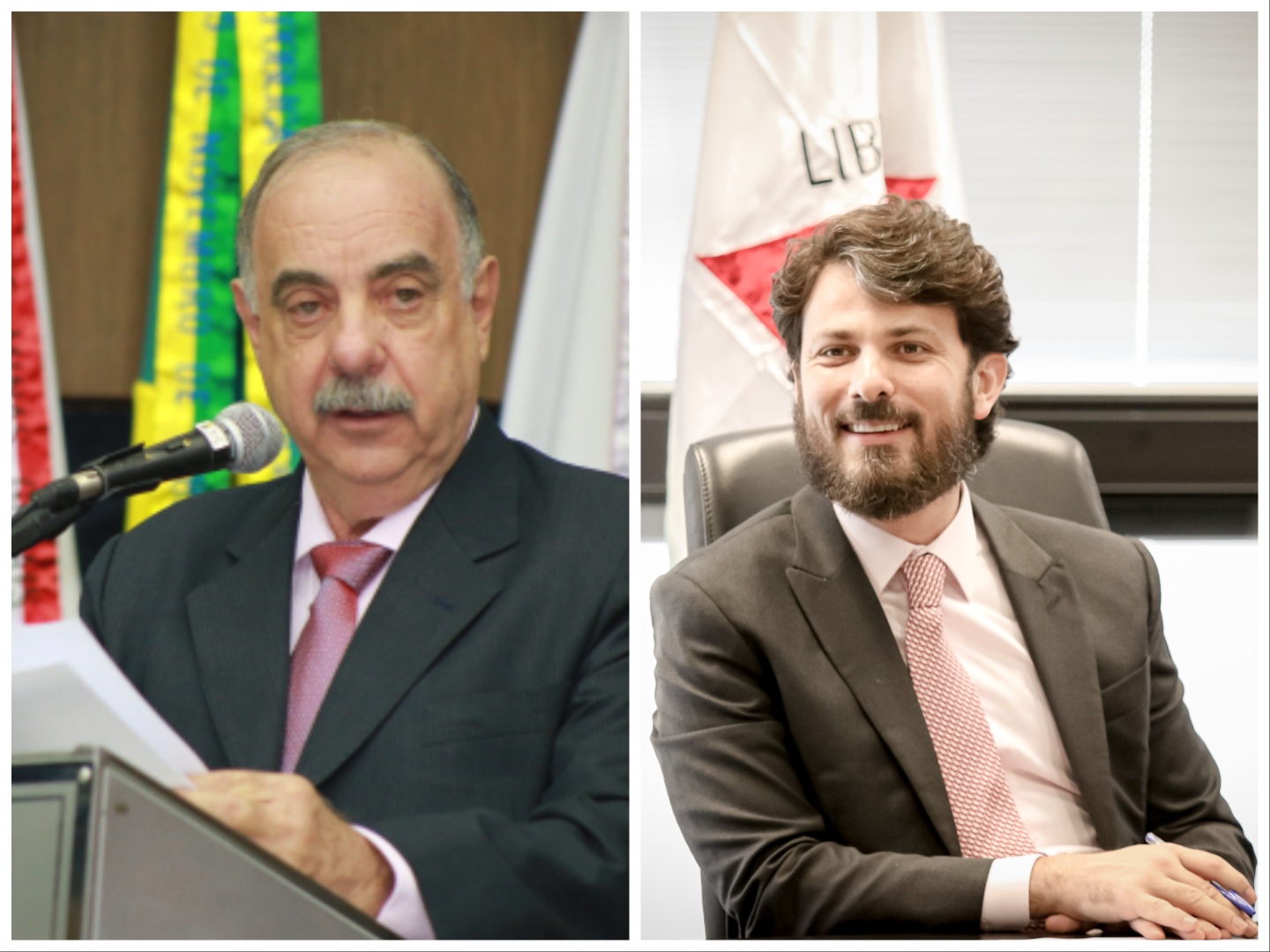Fuad Noman e Marcelo Aro