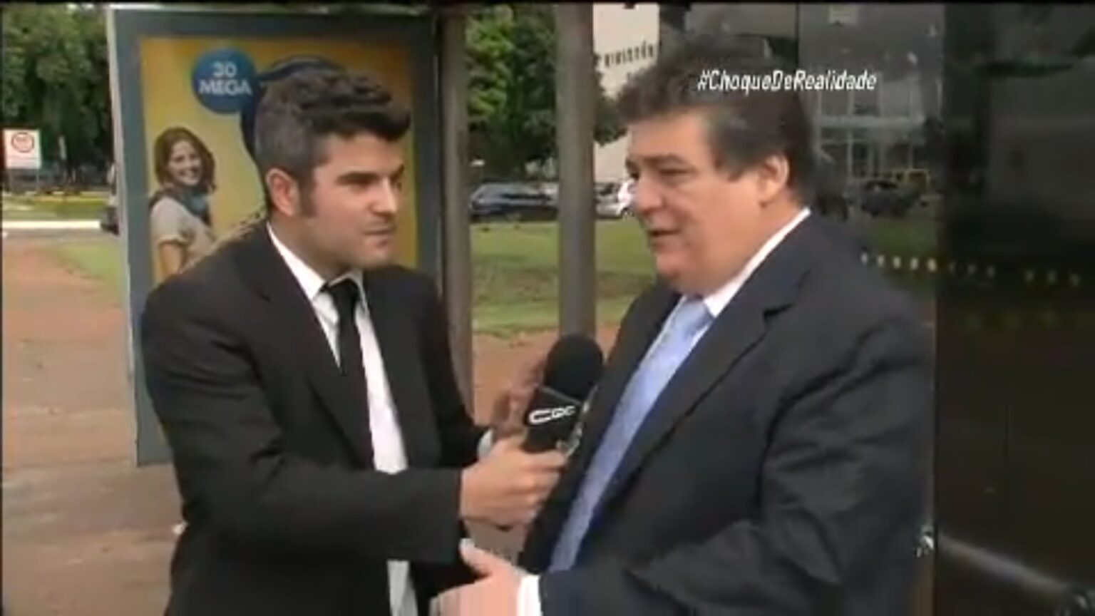 Guga Noblat e Silvio Costa no 'CQC' em 2014