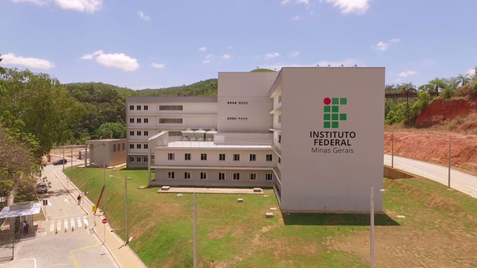 Vista de campus do IFMG
