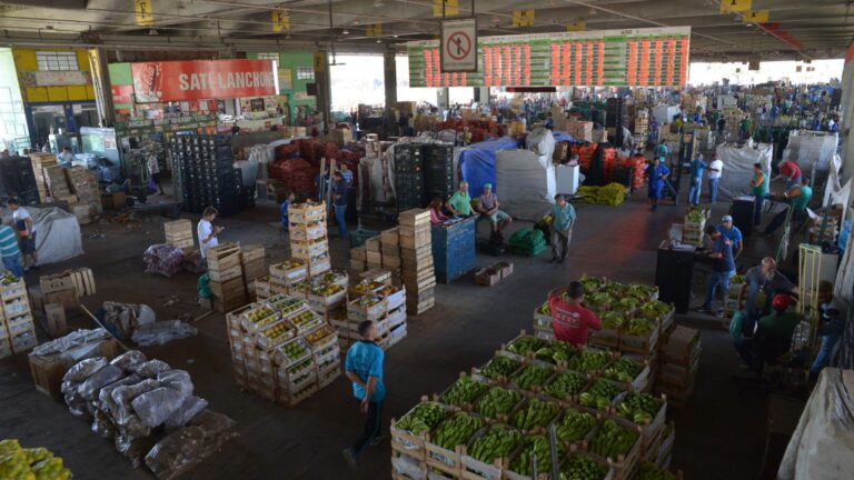 Foto mostra vista da CeasaMinas