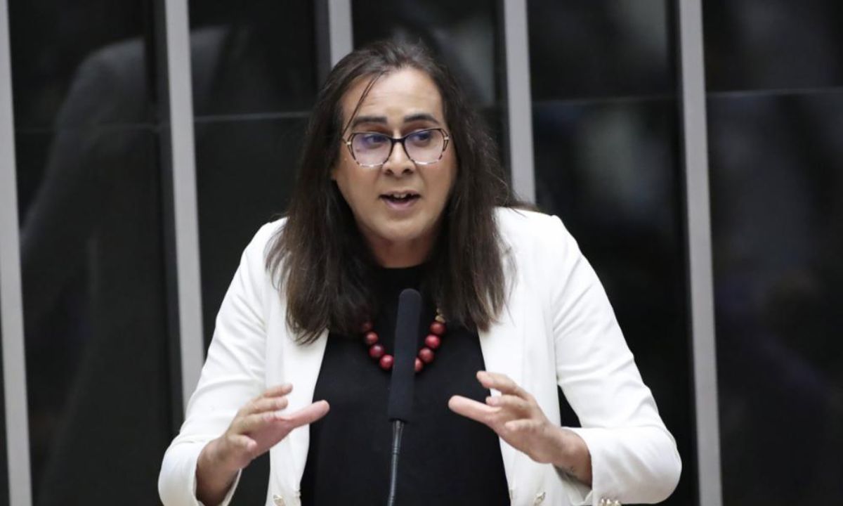A deputada federal Duda Salabert
