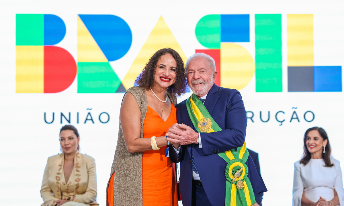 Luciana Santos e Lula