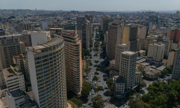 Foto mostra BH do alto