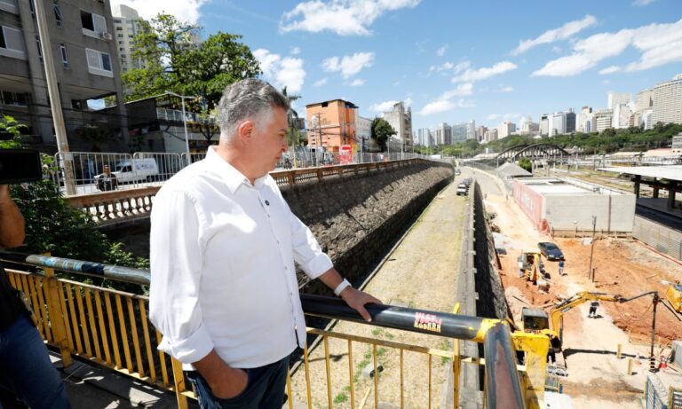 O prefeito em exercício de BH, Álvaro Damião