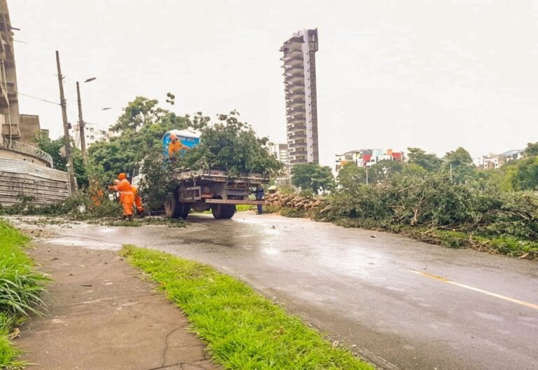 Chuvas em Ipatinga em janeiro de 2025