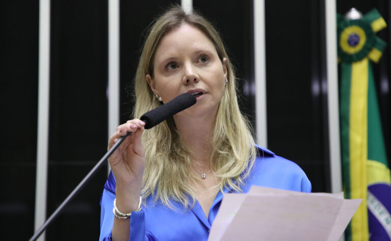 Deputada Dani Cunha (União-RJ) no Plenário