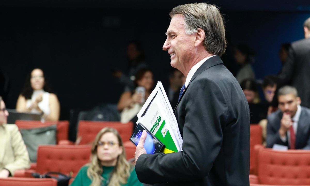 O ex-presidente Jair Bolsonaro