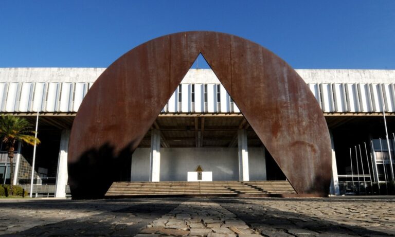 A sede da Assembleia de Minas.