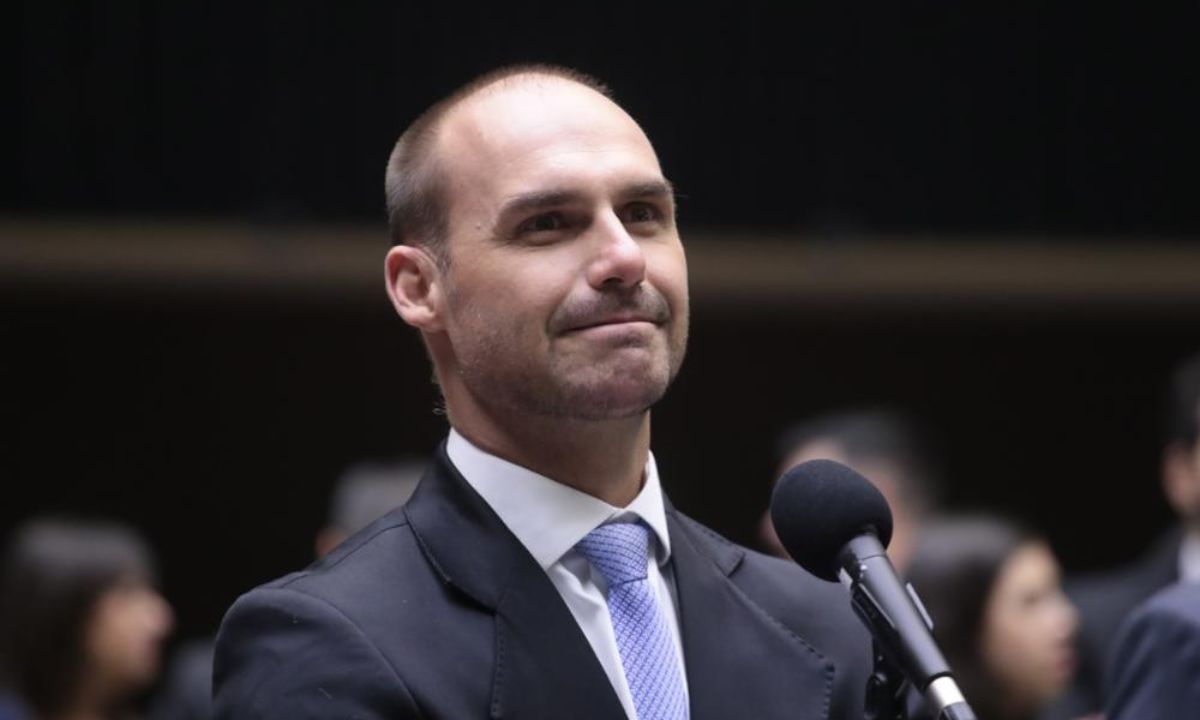 O deputado federal Eduardo Bolsonaro.