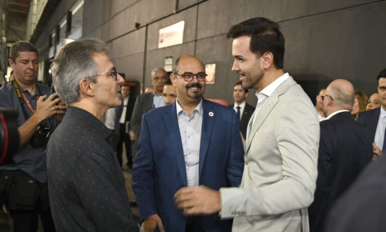 Romeu Zema, Tadeu Leite e Mateus Simões
