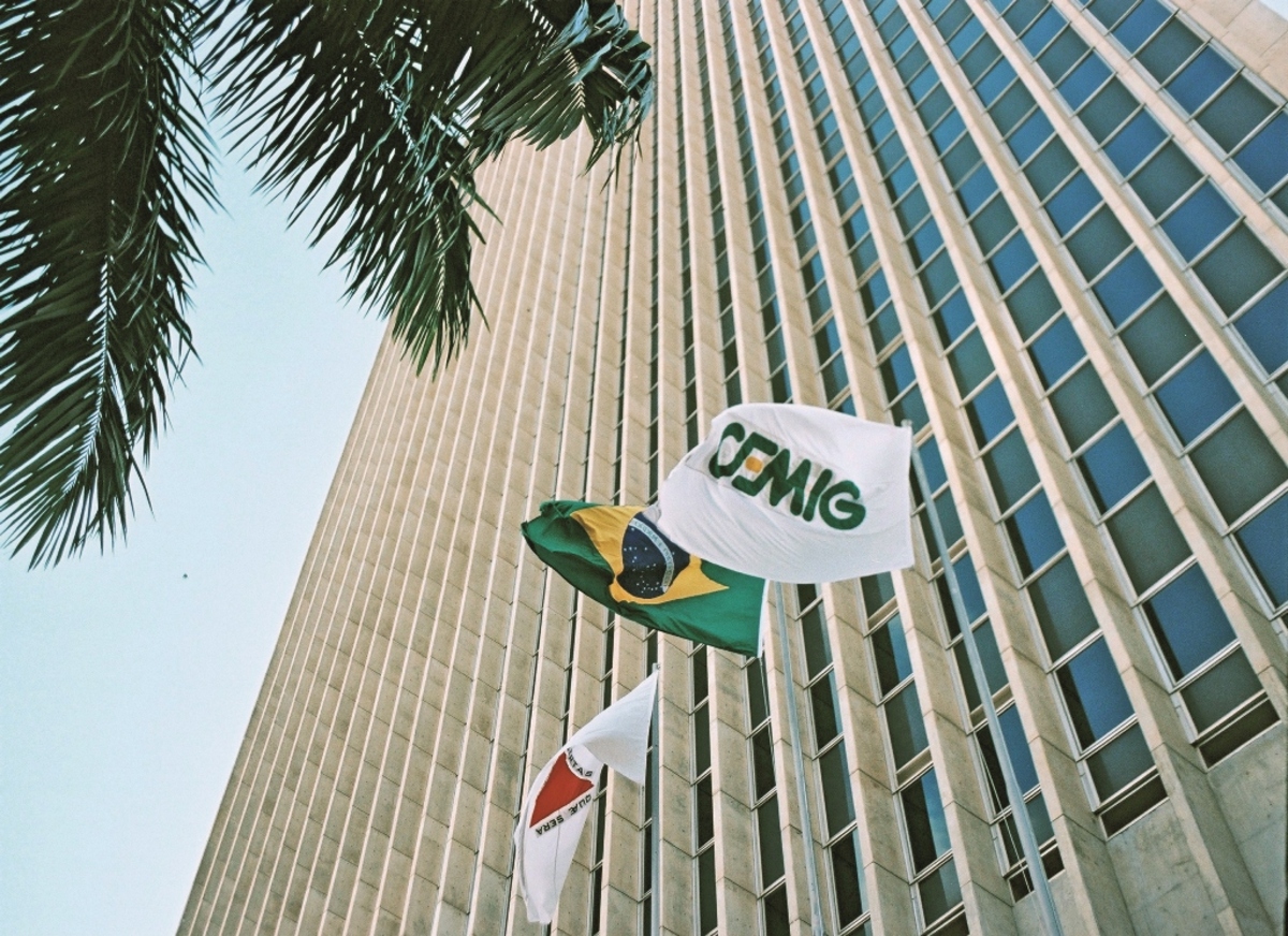O edifício-sede da Cemig
