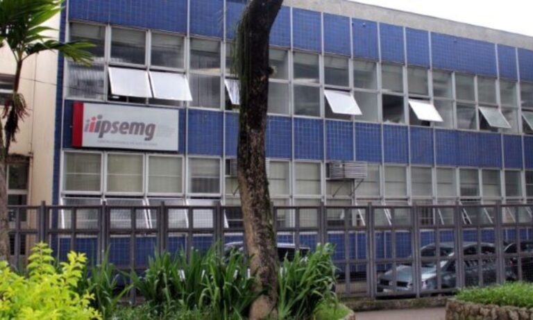 A fachada do Ipsemg