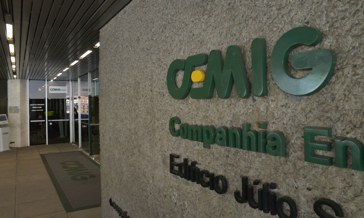 O edifício-sede da Cemig, em BH