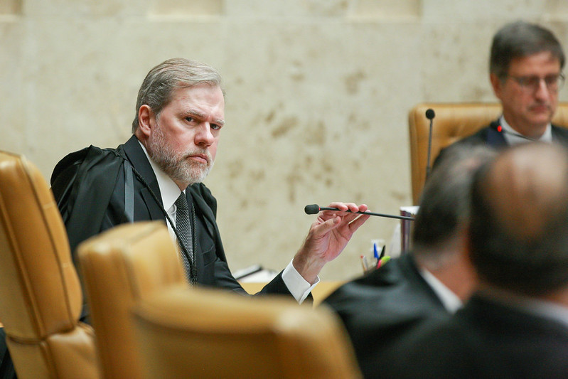 A foto mostra Dias Toffoli