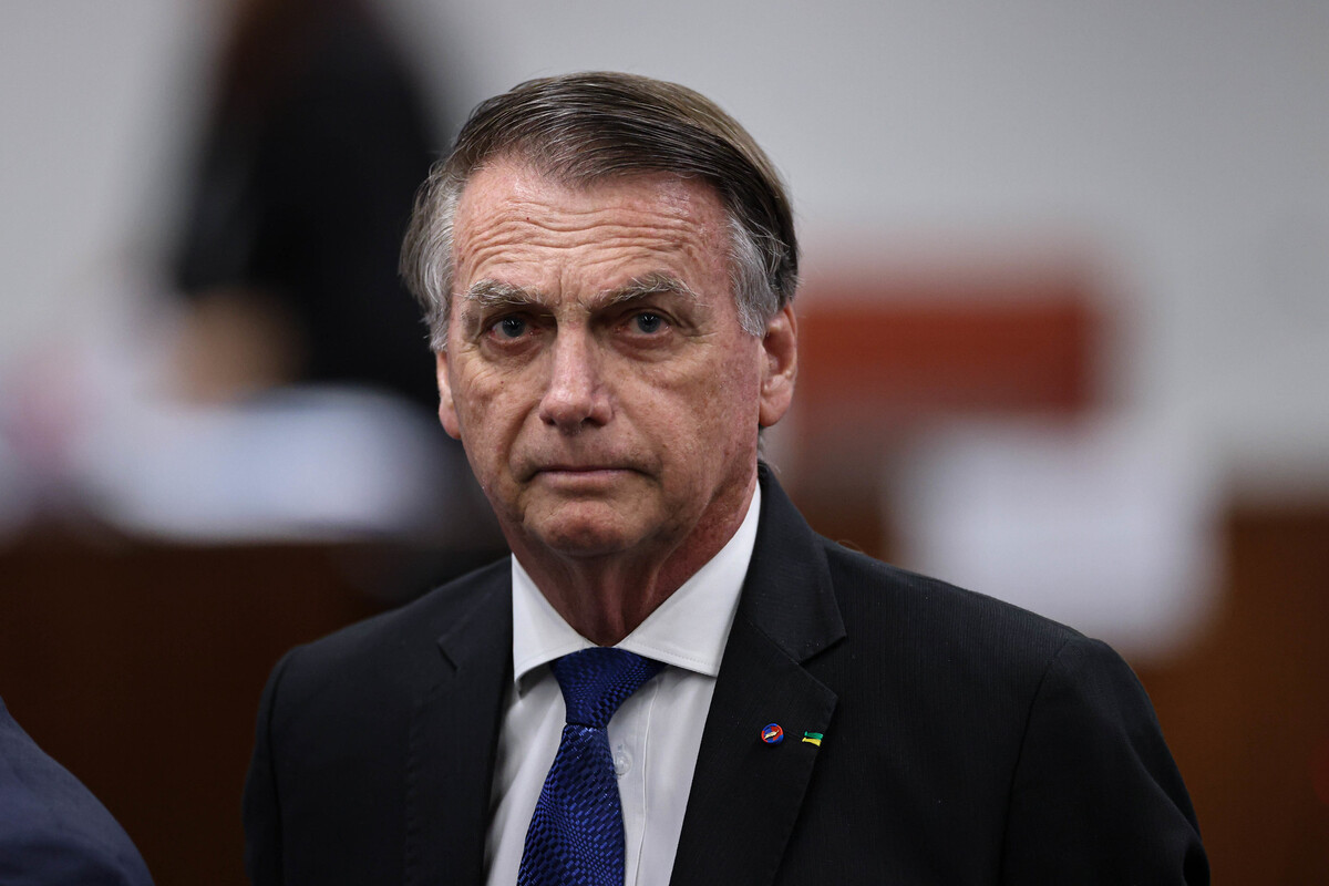 O ex-presidente Jair Bolsonaro