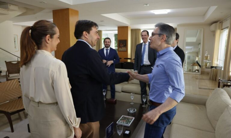 Zema e Rodrigo Maia