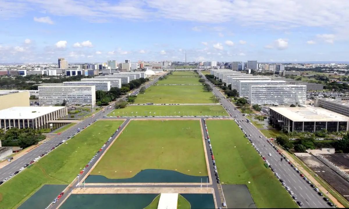 Vista aérea de Brasília