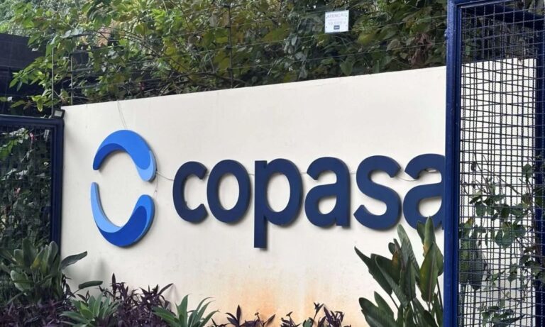 A sede da Copasa