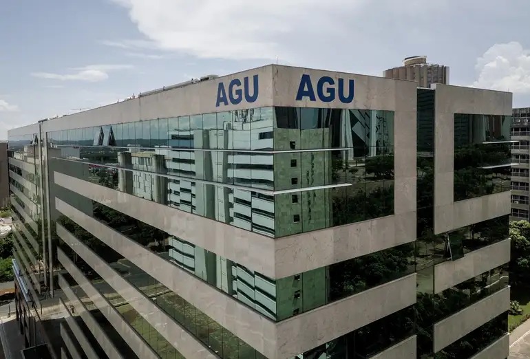 O prédio da Advocacia-Geral da União (AGU) em Brasília.